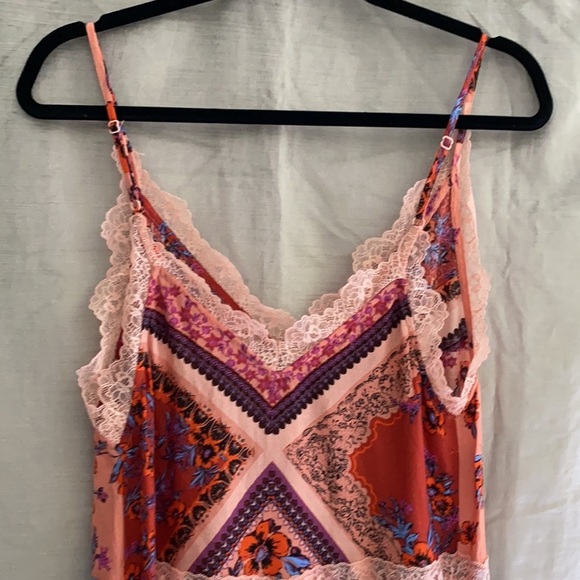 Free People Stevie Printed Maxi Slip By Intimately - Picture 10 of 11